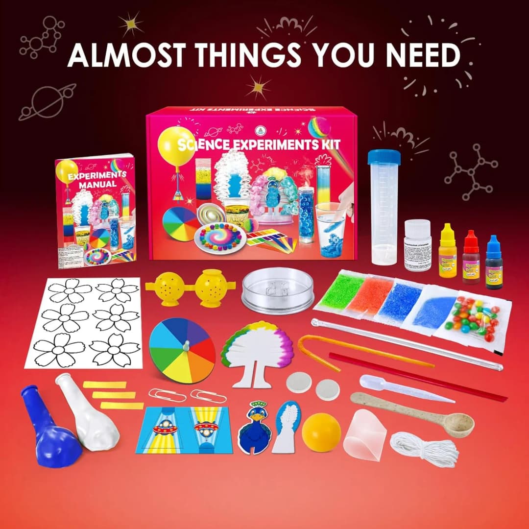 Everything inside the UNGLINGA Science Kit